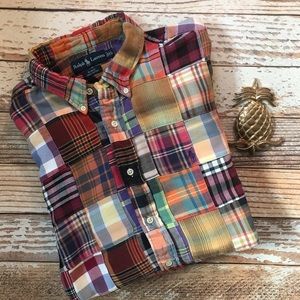 Ralph Laure Vintage Patchwork Shirt